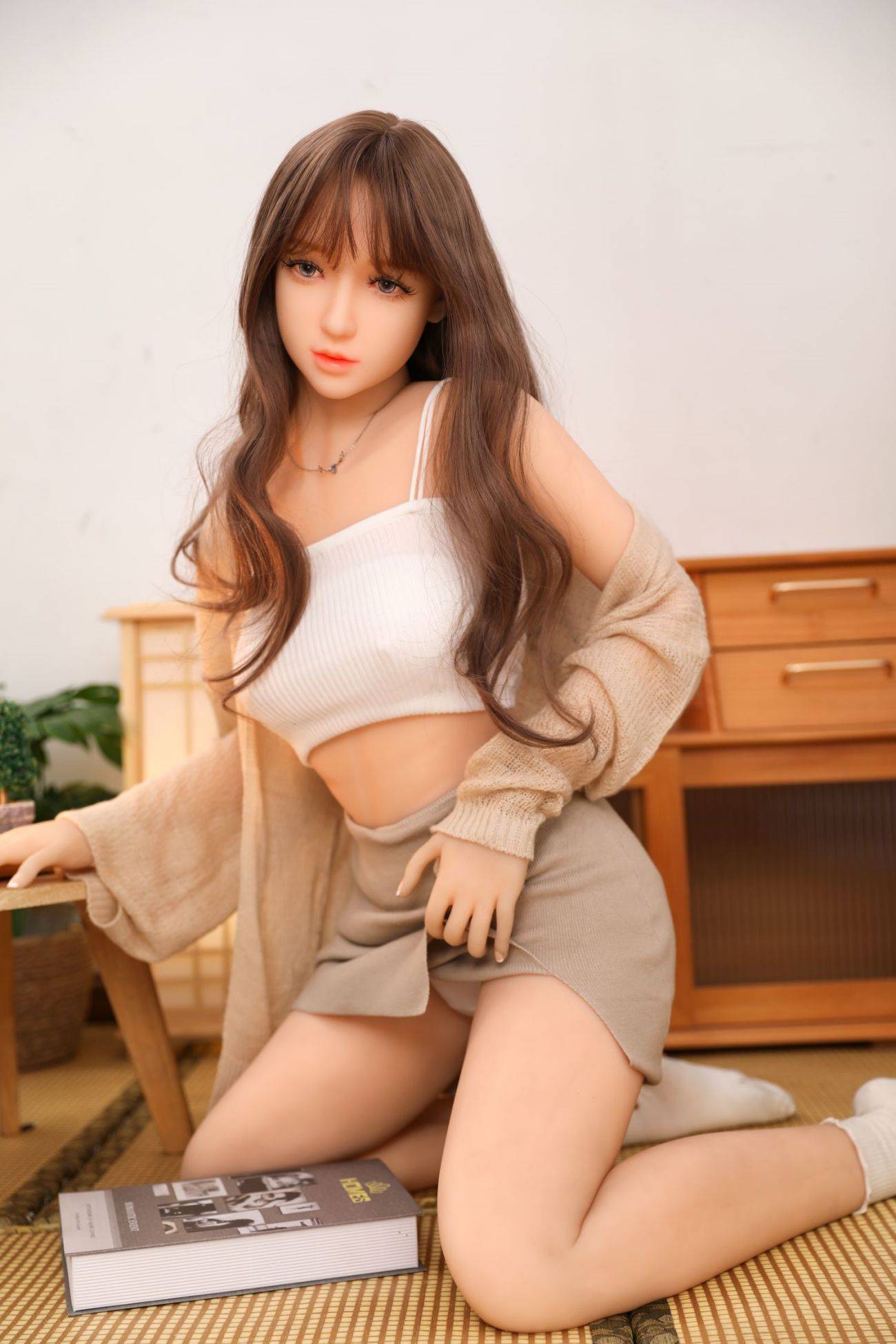 Sapphire 158CM White Love Sex Doll Tracy real doll14 1 Sapphire 158CM White Love Sex Doll - Image 14