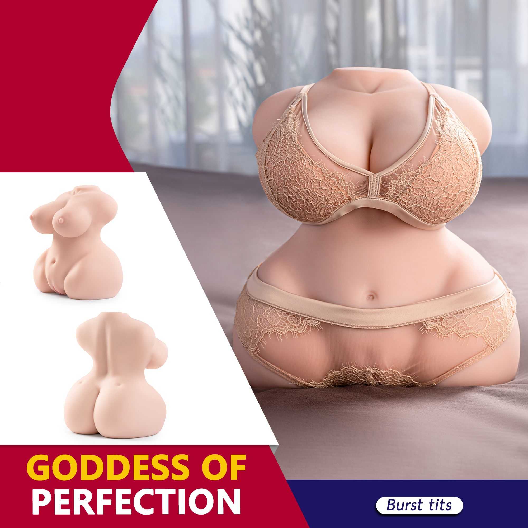5kg Wunderschön Sexy Sexpuppe Torso Bob Sex Torso22 5kg Beautifully Sexy Sex Doll Torso - Image 4