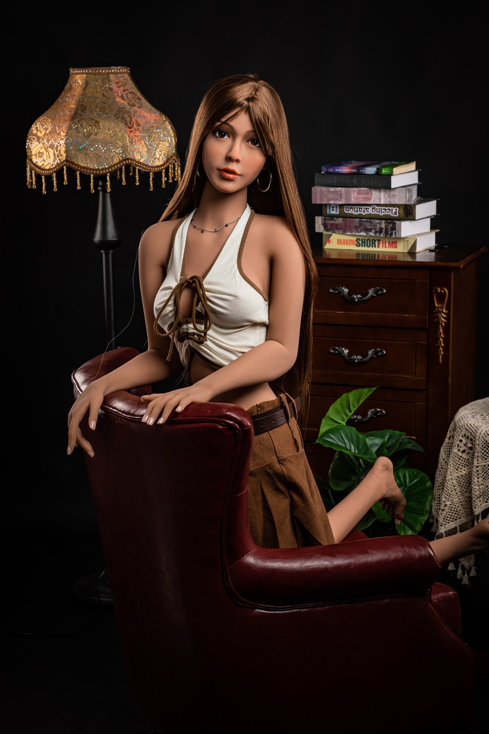 Sacha 155CM Muñeca Sexual de Aspecto Maduro SachaduroSachImagen Sacha 155CM Mature Looking Sex Doll - Image 4